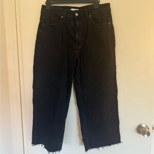 H&M Women’s Black Wide Leg Jeans